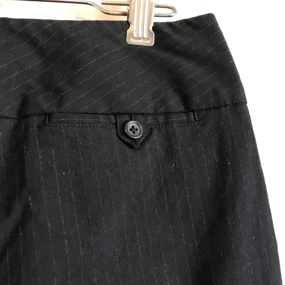 Low Rise Flare Pinstripe Pants - Picture 4 of 7